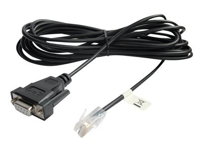 APC - Serial cable - RJ-45 (M) to DB-9 (F) - 2 m - for P/N: SRV1KA-TW, SRV1KI-TW, SRV2KA-TW, SRV2KI-TW, SRV3KA-TW, SRV3KI-TW, SRV6KI-TW